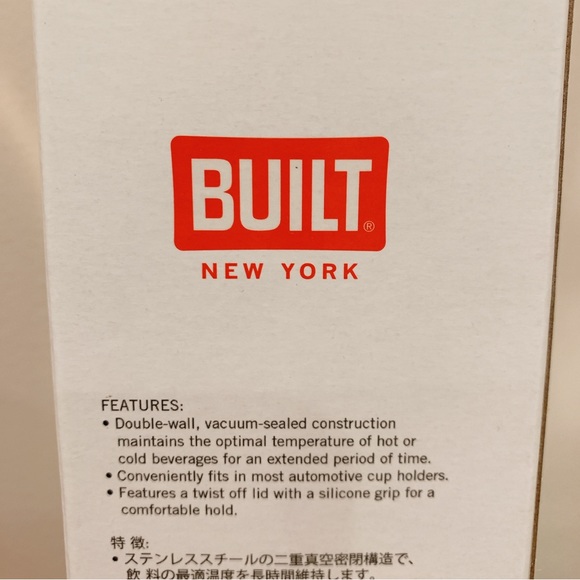 SEALED BTS Built New York (Jin version) 18oz Cascade Stainless Steel Bottle! - Picture 5 of 8